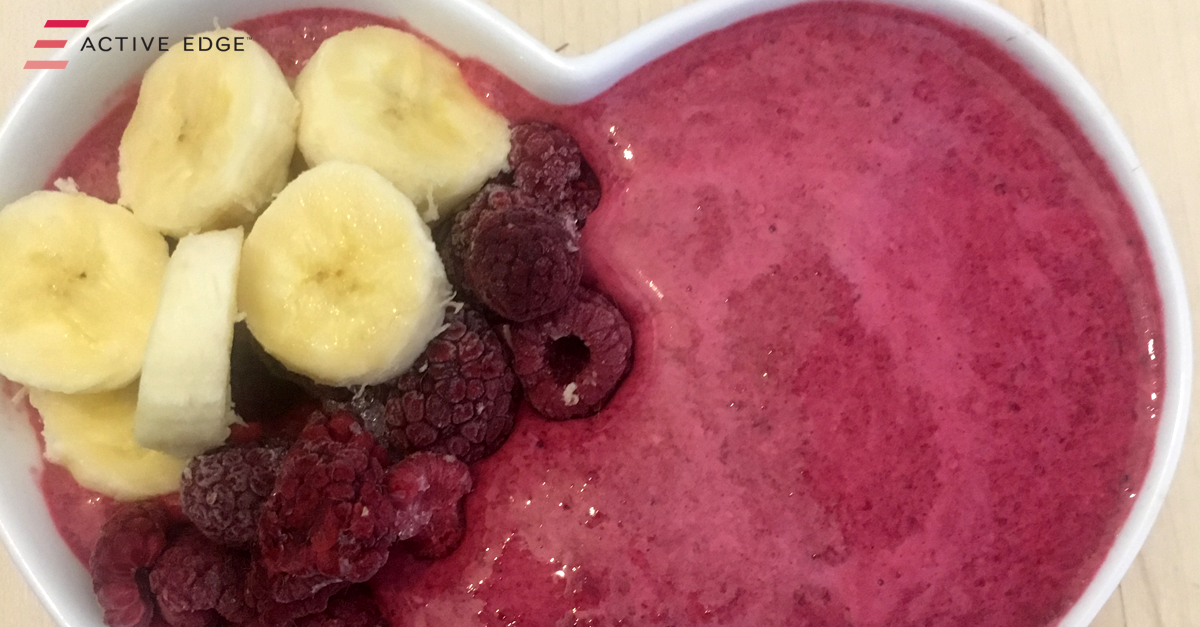 Beetroot & Banana Smoothie Bowl