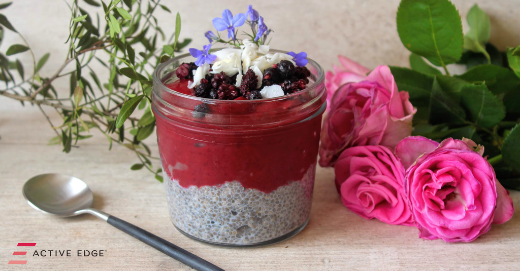 Beetroot Chia Pudding | Active Edge Nutrition
