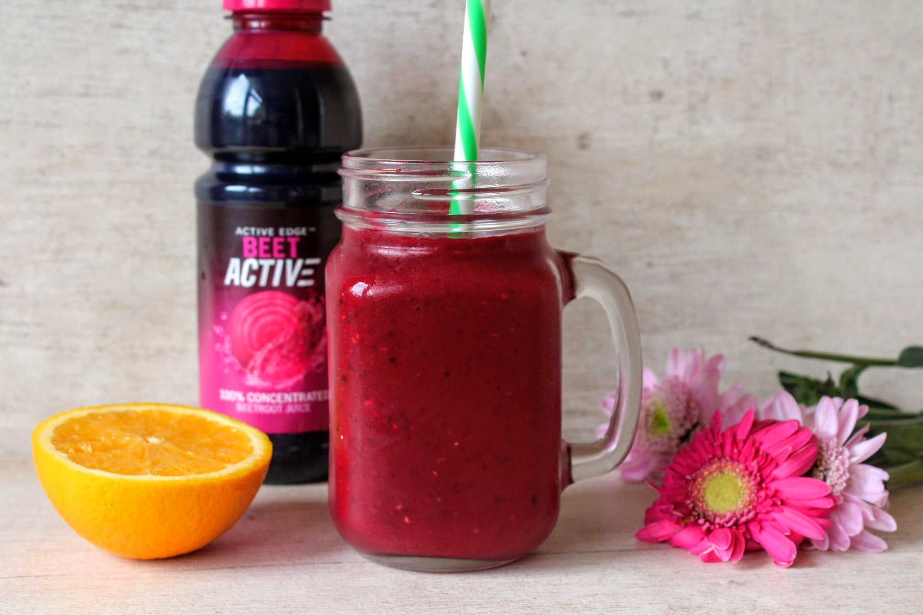 Beetroot, Berry & Orange Smoothie