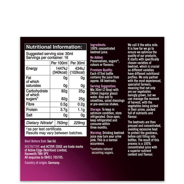 BeetActive® Concentrate 473ml
