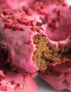 Pink Beetroot Donuts