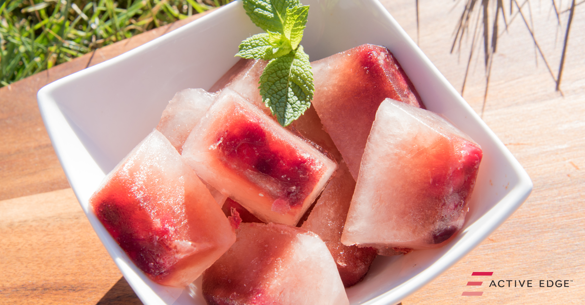 PomegranateActive Ice Cubes