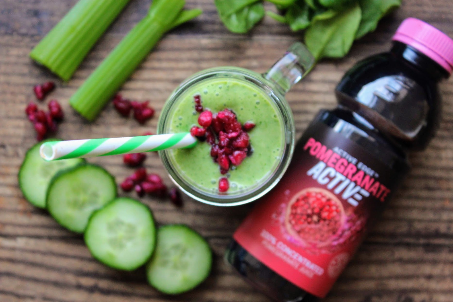 Super Green Pomegranate Juice