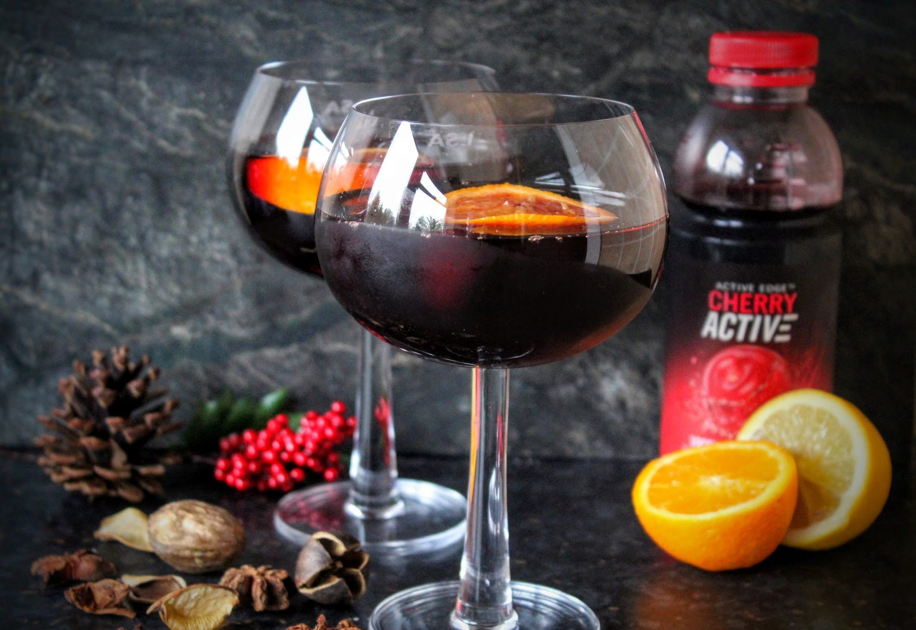 Festive Cherry Sangria